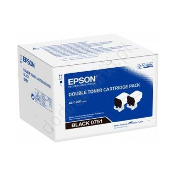 Epson C13S050751 dwa tonery czarne oryginalne