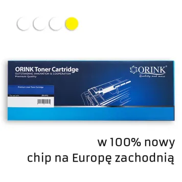 Zamiennik Xerox 006R04386 toner żółty marki Orink - chip EU zachodnia