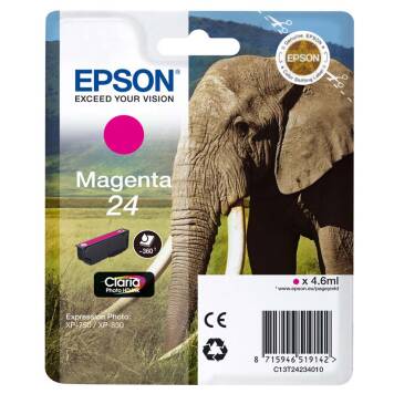 Epson 24 T2423 tusz magenta oryginalny