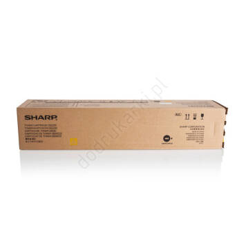 Sharp MX62GTYA toner żółty oryginalny