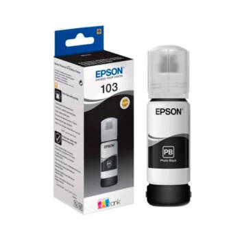 Epson 103 PB C13T00S14A tusz czarny foto oryginalny