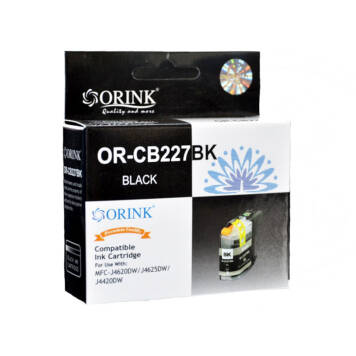 Zamiennik Brother LC227XLBK tusz czarny marki Orink