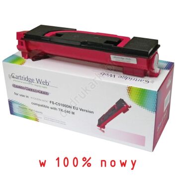 Cartridge Web zamiennik Kyocera TK-540M toner magenta