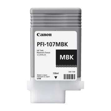 Canon PFI-107MBK 6704B001 tusz matowy czarny oryginalny