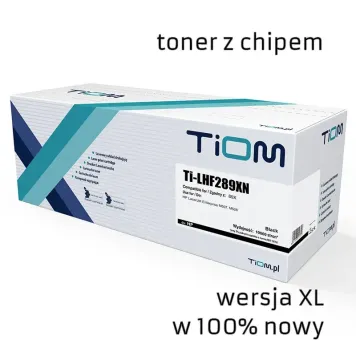 Zamiennik HP 89X CF289X toner marki TiOM + chip