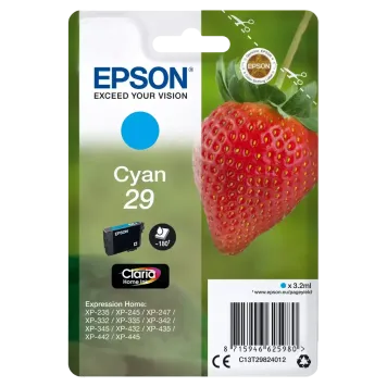 Epson 29 T2982 tusz cyan oryginalny