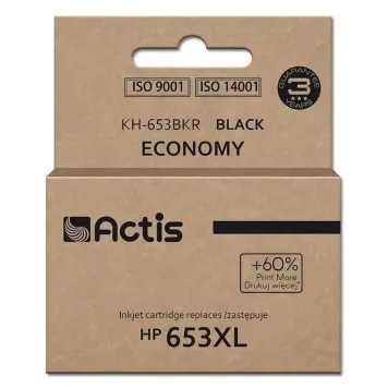 Zamiennik HP 653 3YM75AE tusz czarny marki Actis