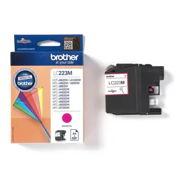 Brother LC223M tusz magenta oryginalny