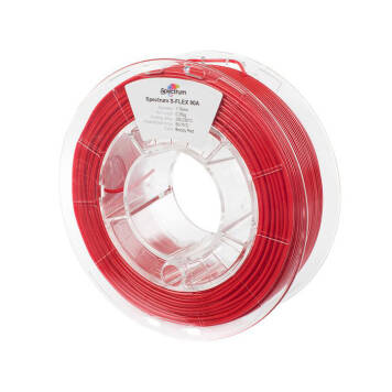 3D filament S-Flex 90A 1,75mm 0,25kg Bloody Red