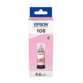 Epson 108 LM C13T09C64A EcoTank tusz light magenta oryginalny