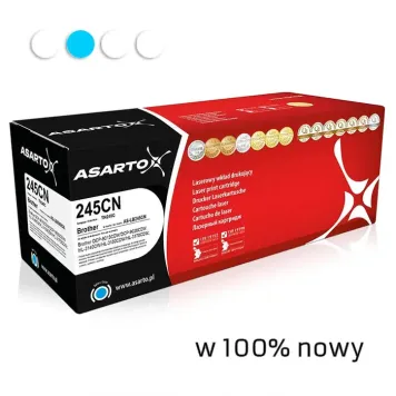 Zamiennik Brother TN-245C toner cyan marki Asarto