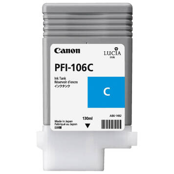 Canon PFI-106C 6622B001 tusz cyan oryginalny
