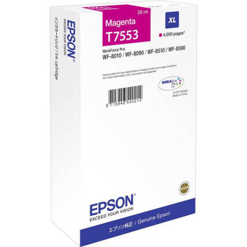 Epson T7553 C13T755340 tusz magenta XL oryginalny