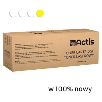 Zamiennik HP 507A CE402A toner żółty marki Actis