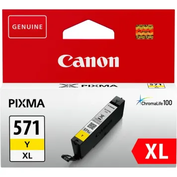Canon CLI-571Y XL 0334C001 tusz żółty oryginalny