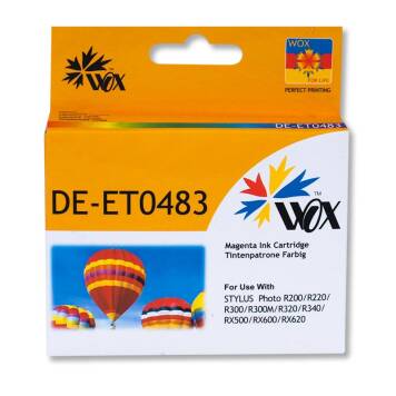Zamiennik Epson T0483 tusz magenta marki Wox