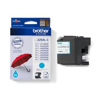 Brother LC225XLC tusz cyan oryginalny