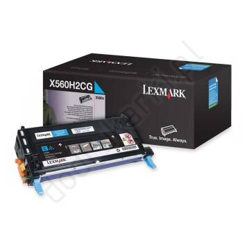 Lexmark X560H2CG toner cyan oryginalny