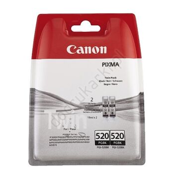 Canon PGI-520 2932B012 Twin - 2 oryginalne tusze czarne