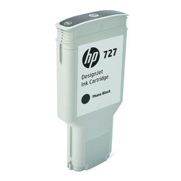 HP 727 F9J79A tusz czarny foto oryginalny