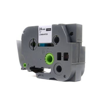 Zamiennik taśmy Brother TZe-551 nadruk czarny na niebieskim tle 24mm x 8m
