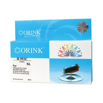 Zamiennik HP 953 XL F6U16AE tusz cyan marki Orink