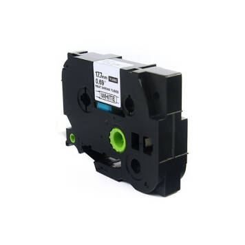 Zamiennik taśmy Brother HSe-241 rurka termokurczliwa biała 17,7mm x 1,5m