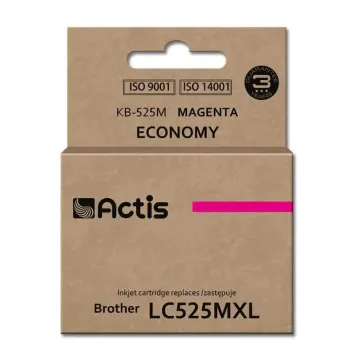 Zamiennik Brother LC525XLM tusz magenta marki Actis