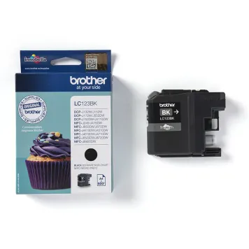 Brother LC123BK tusz czarny oryginalny