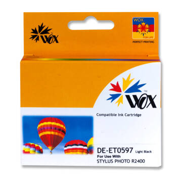 Zamiennik Epson T0597 tusz szary marki Wox