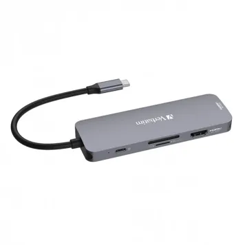Koncentrator wieloportowy Verbatim USB-C Pro 8-Port Multiport Hub 32151