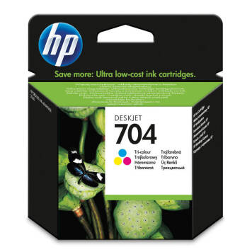 HP 704 CN693AE tusz 3-kolorowy oryginalny