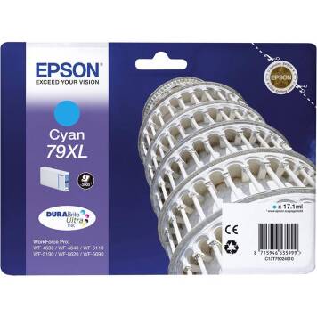 Epson 79XL T7902 tusz cyan oryginalny