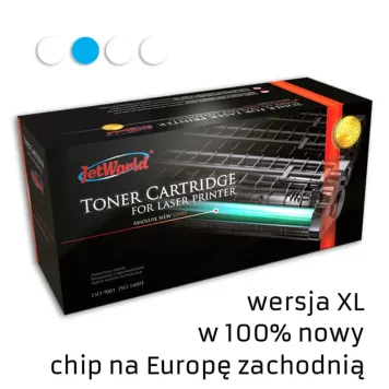 Zamiennik Xerox 006R04392 toner cyan XL marki JetWorld - chip EU zachodnia