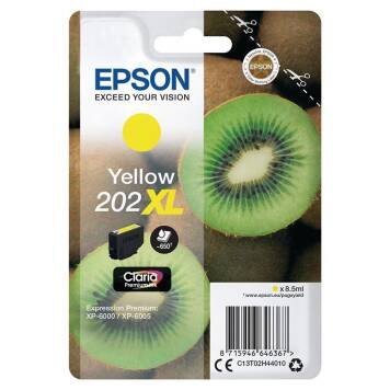 Epson 202XL tusz żółty XL C13T02H44010 oryginalny