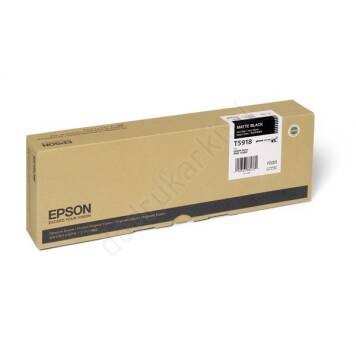 Epson T5918 tusz matte black C13T591800 oryginalny
