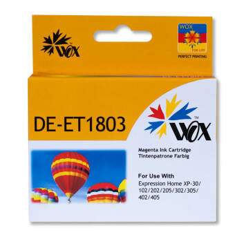 Zamiennik Epson 18 T1803 tusz magenta marki Wox