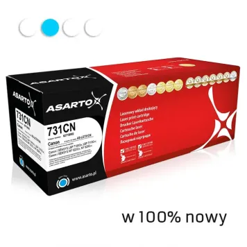 Zamiennik Canon CRG-731 C toner cyan marki Asarto