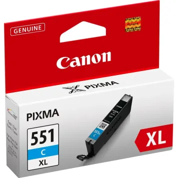 Canon CLI-551C XL 6444B001 tusz cyan oryginalny