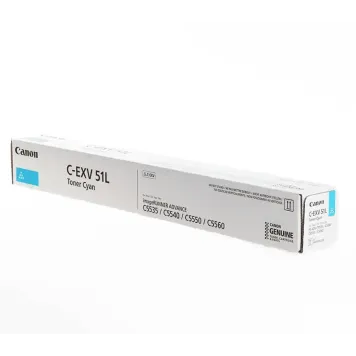Toner Canon C-EXV51L C 0485C002 cyan oryginalny