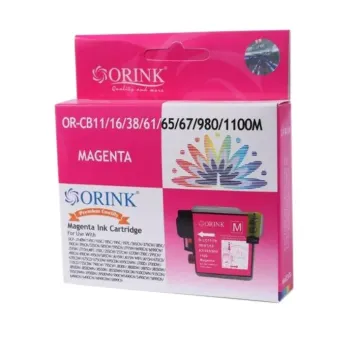 Zamiennik Brother LC980M tusz magenta marki Orink