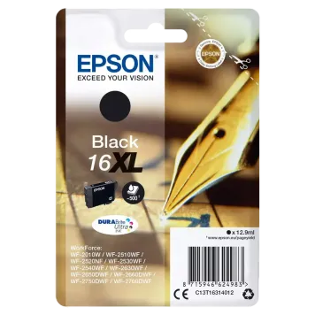 Epson 16XL T1631 tusz czarny oryginalny