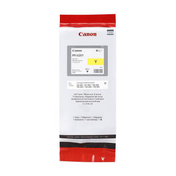 Canon PFI-320Y 2893C001 tusz żółty oryginalny