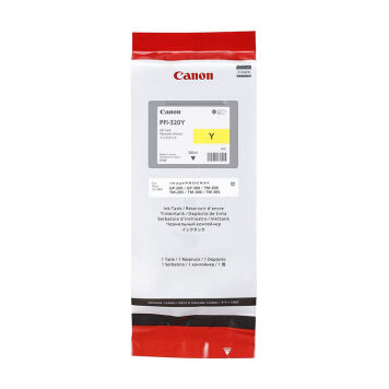 Canon PFI-320Y 2893C001 tusz żółty oryginalny