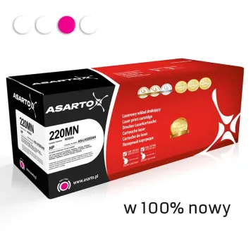 Zamiennik HP 220A W2203A toner magenta marki Asarto