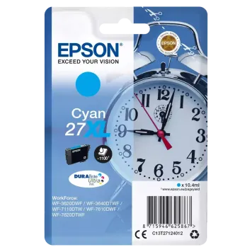 Epson 27XL T2712 tusz cyan oryginalny