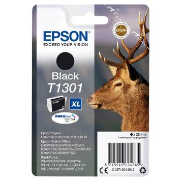Epson T1301 C13T130140 tusz czarny XL oryginalny