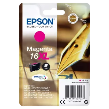 Epson 16XL T1633 tusz magenta oryginalny