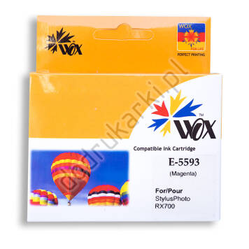 Zamiennik Epson T5593 tusz magenta marki Wox