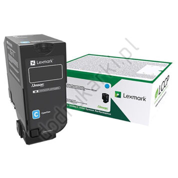 Lexmark 75B20C0 toner cyan oryginalny